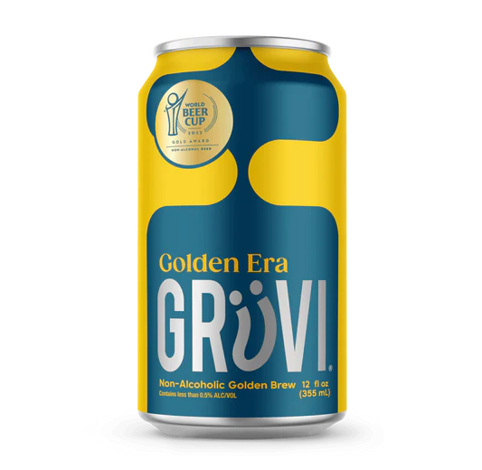Gruvi Golden Era beer can