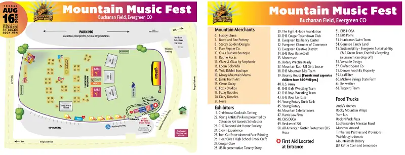 2026 Festival Map